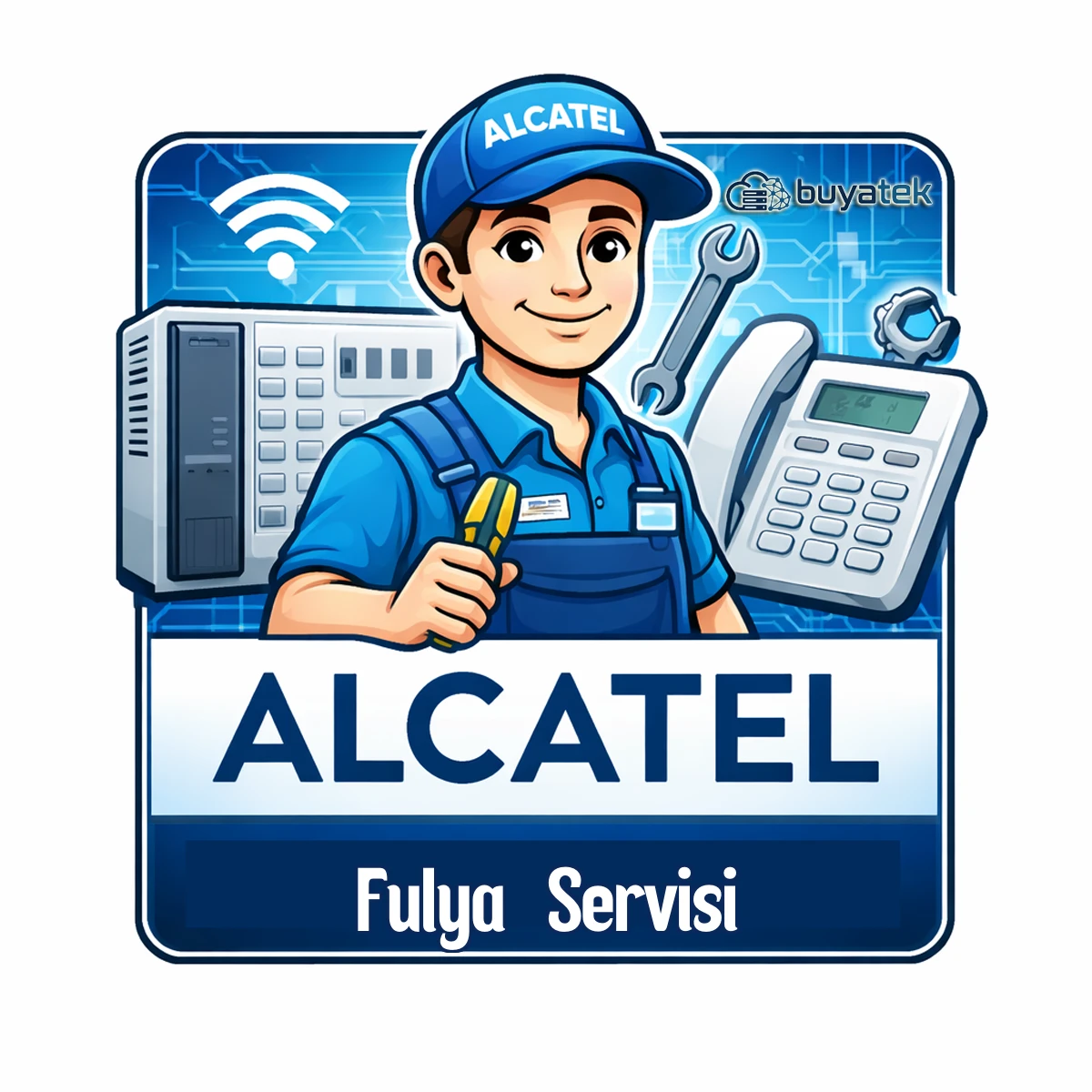 İstanbul Şişli Alcatel Santral Teknik Servisi